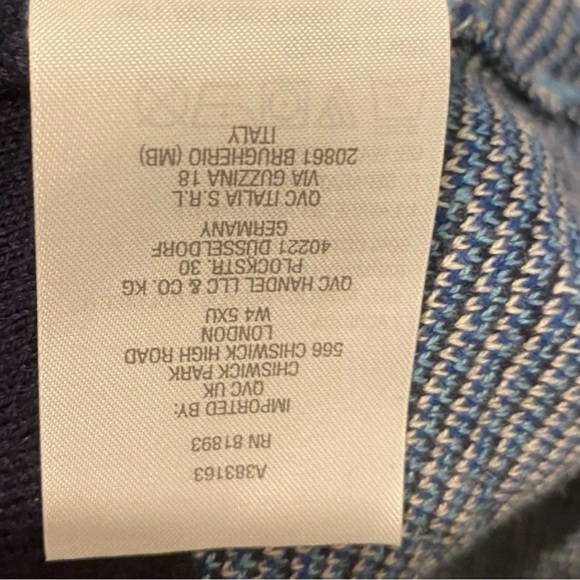 Susan Graver  Vest Cardigan tight knit Jacquard Sweater Size L - Picture 8 of 11